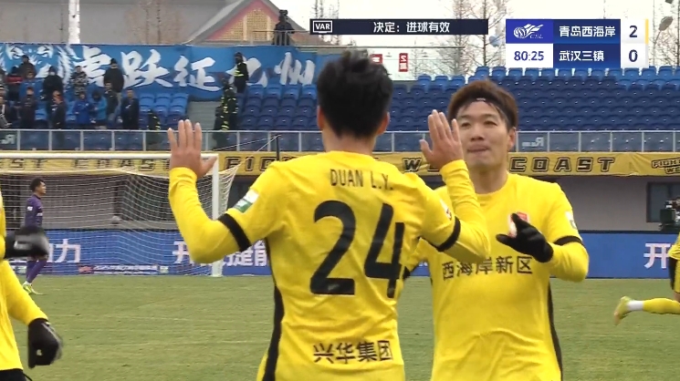  鎖定勝局！高迪頭球中柱段劉愚補(bǔ)射得手，西海岸2-0擴(kuò)大優(yōu)勢