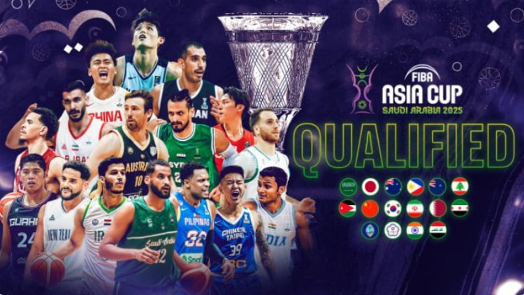  8月在沙特舉辦！FIBA官網(wǎng)：男籃亞洲杯抽簽儀式將在下月8號舉行