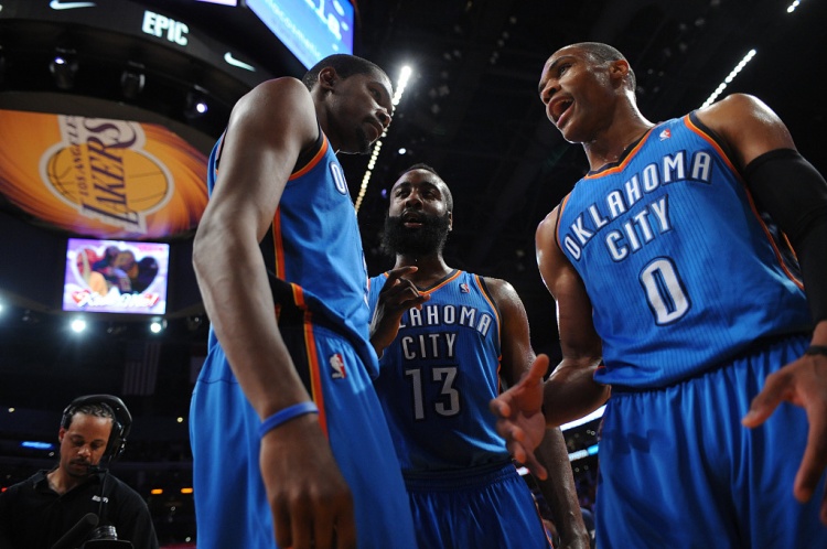  雷霆三少得分全部進入歷史前20！他們是NBA歷史最大的如果嗎？