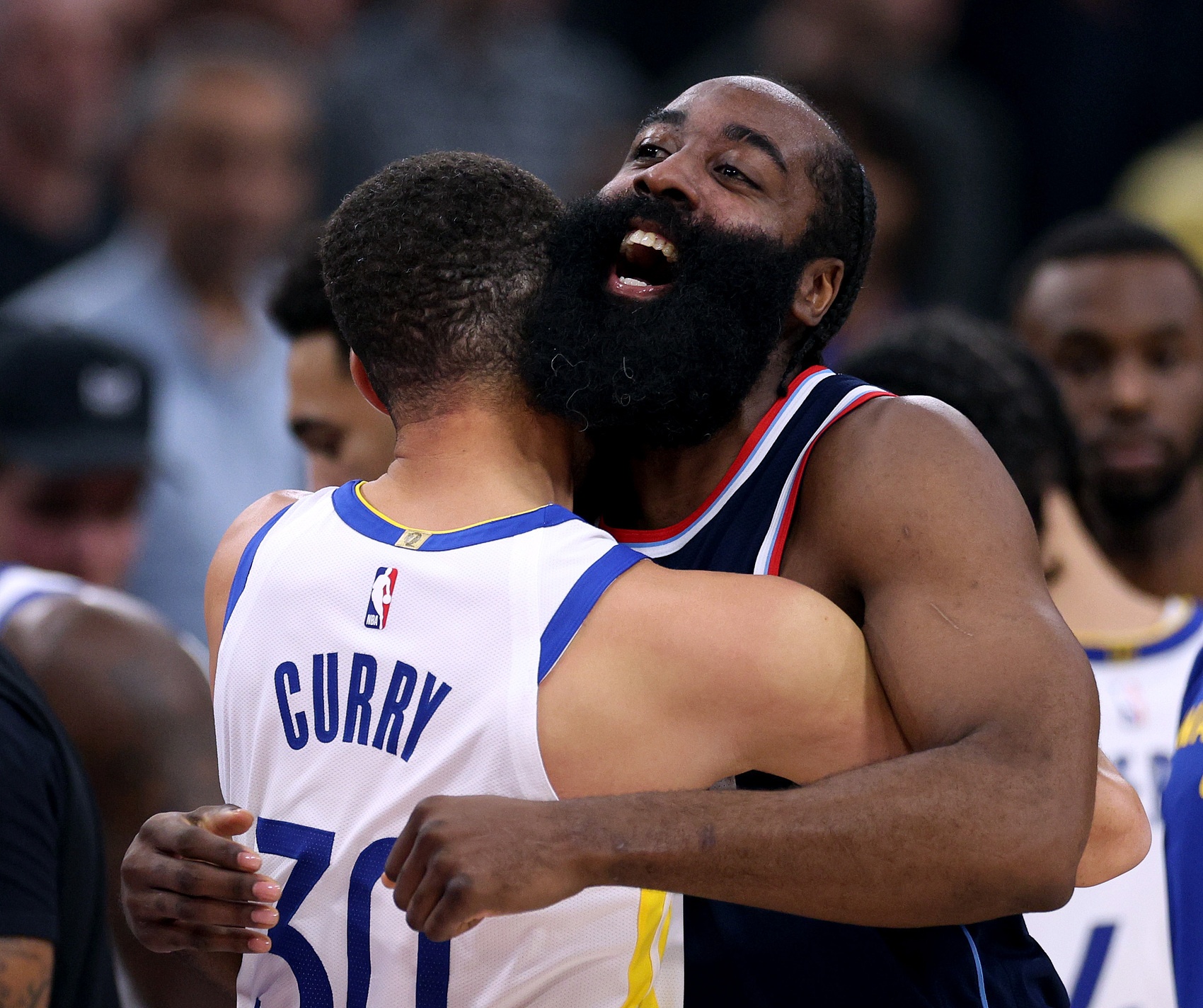  諸神黃昏！庫里哈登先后50+ NBA歷史首次兩名35歲以上球員轟50+！